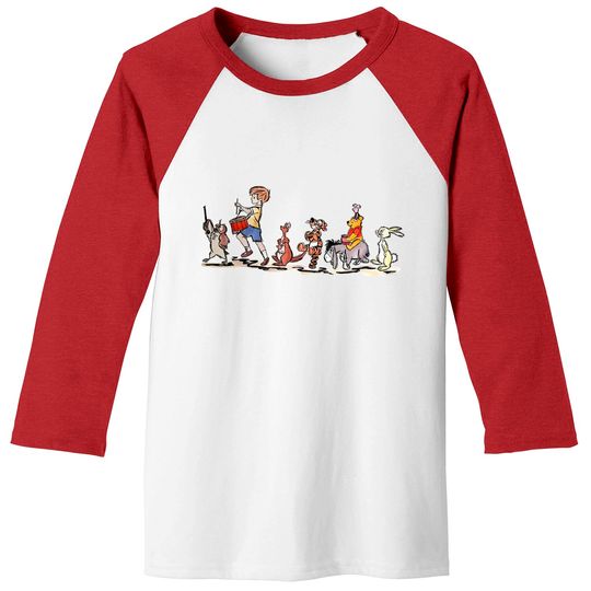 Winnie The Pooh Baseball Tees, Disney Winnie The Pooh Baseball Tees