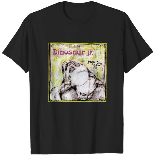 Dinosaur Jr Living Over Me Official Tee T-Shirt