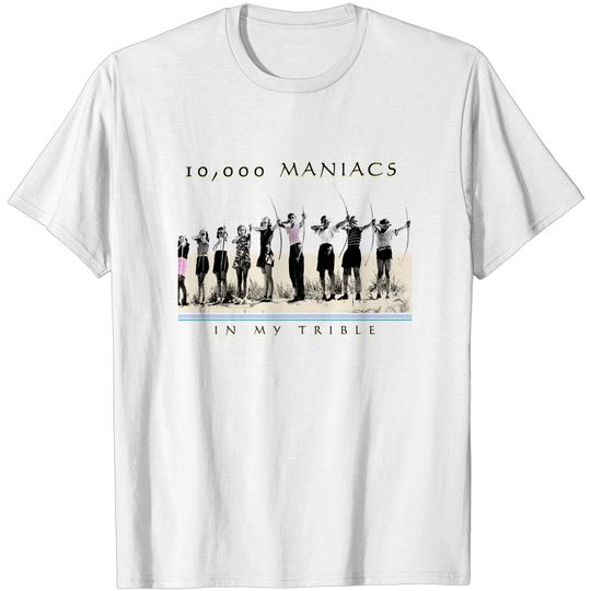 Vintage 1990s 10,000 Maniacs In My Tribe Band T-shirt
