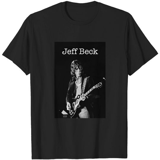 Jeff Beck Shirt, RIP Tribute tshirt, Tour Merch Tee, Aesthetic, Vintage portrait shirt