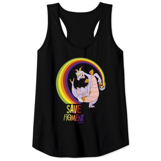 Save Figment - Journey Into Imagination at Epcot - WDWNT.com - Disney - Tank Tops