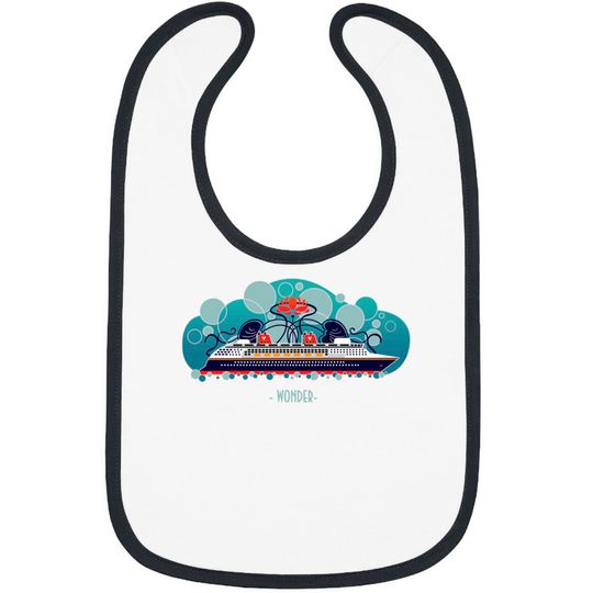 The Wonder - Disney Cruise Line - Bibs