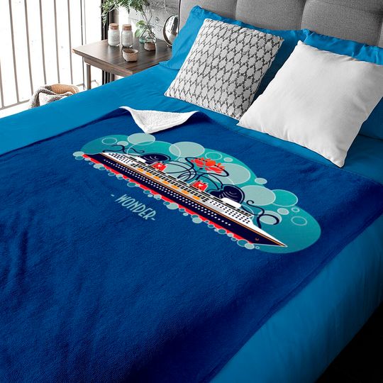 The Wonder - Disney Cruise Line - Baby Blankets