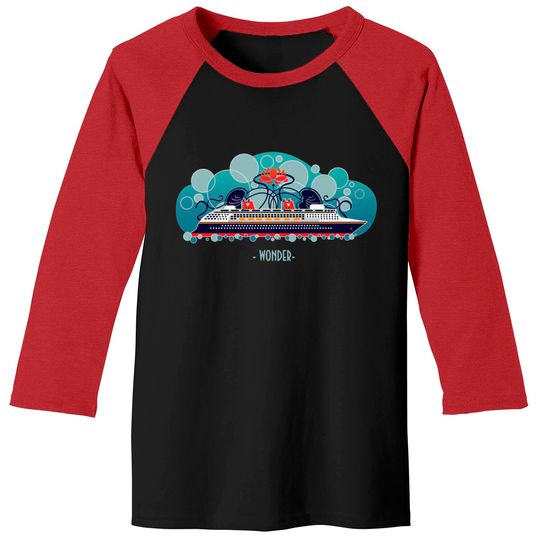 The Wonder - Disney Cruise Line - Baseball Tees
