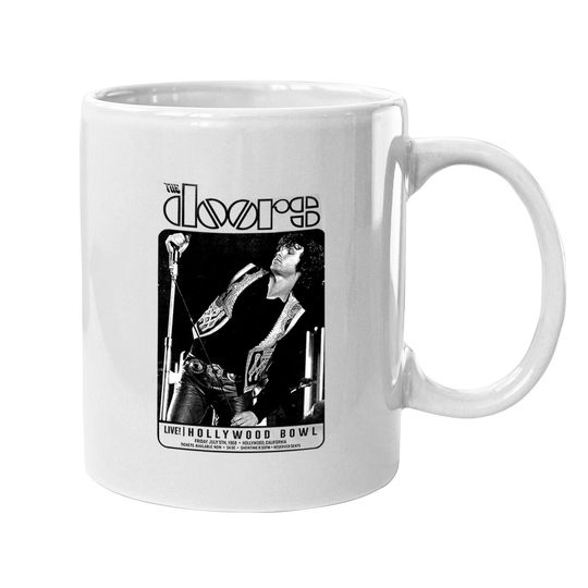 The Doors Live Hollywood Bowl Jim Morrison Rock Mugs Mugs
