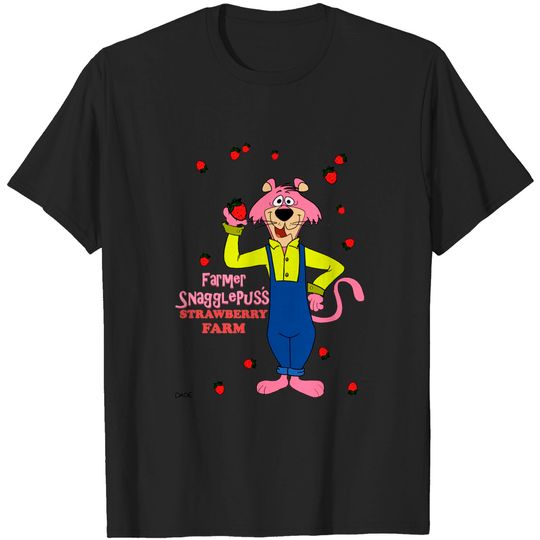 Discover Farmer Snagglepuss' Strawberry Farm - Hanna Barbera - T-Shirt
