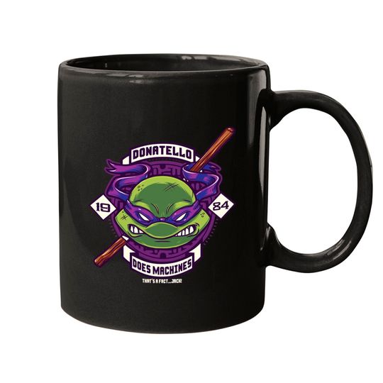 Donatello Does Machines - Ninja Turtles - Mugs