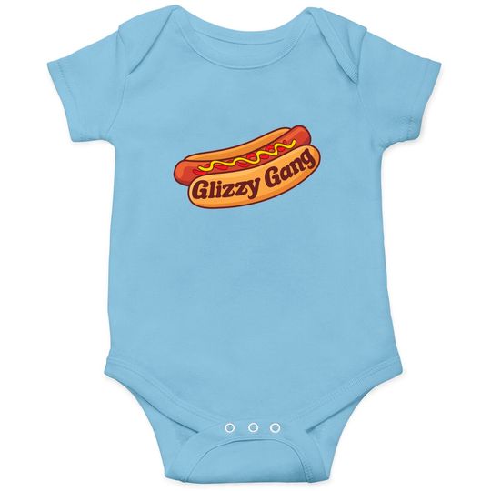 Discover Glizzy Gladiator Onesies Glizzy Gang - Gladiator Gobbler Funny Hot Dog