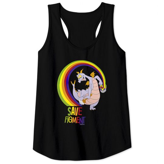 Save Figment - Journey Into Imagination at Epcot - WDWNT.com - Disney - Tank Tops
