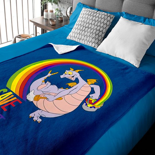 Save Figment - Journey Into Imagination at Epcot - WDWNT.com - Disney - Baby Blankets