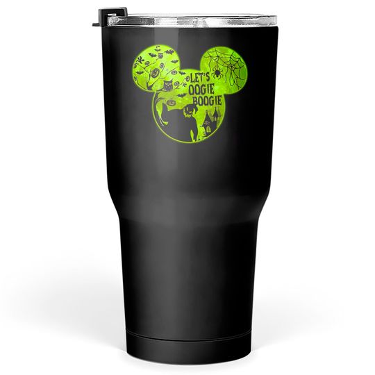 Let's Oogie Boogie Halloween party 2022 Disneyland Oogie Boogie Bash Tumblers 30 oz