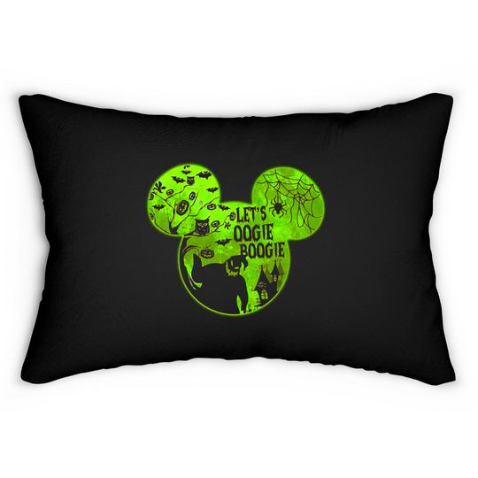 Let's Oogie Boogie Halloween party 2022 Disneyland Oogie Boogie Bash Lumbar Pillows
