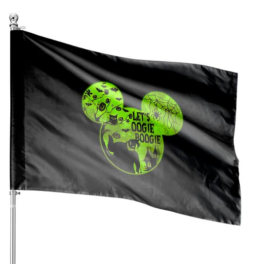 Let's Oogie Boogie Halloween party 2022 Disneyland Oogie Boogie Bash House Flags