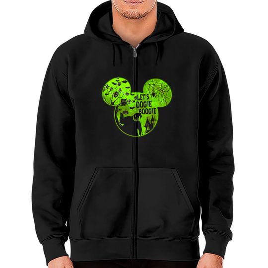 Let's Oogie Boogie Halloween party 2022 Disneyland Oogie Boogie Bash Zip Hoodies