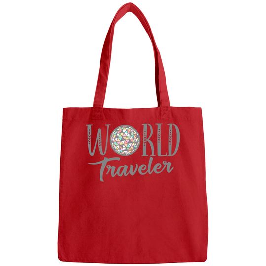 World Traveler Bags,  Epcot , Epcot Ball Bags, Disney Bags, Drinking Around The World Bags, Colorful Disney Bags