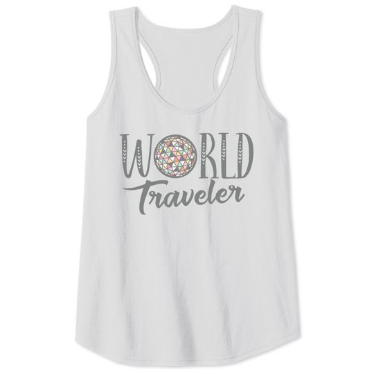 World Traveler Tank Tops,  Epcot , Epcot Ball Tank Tops, Disney Tank Tops, Drinking Around The World Tank Tops, Colorful Disney Tank Tops
