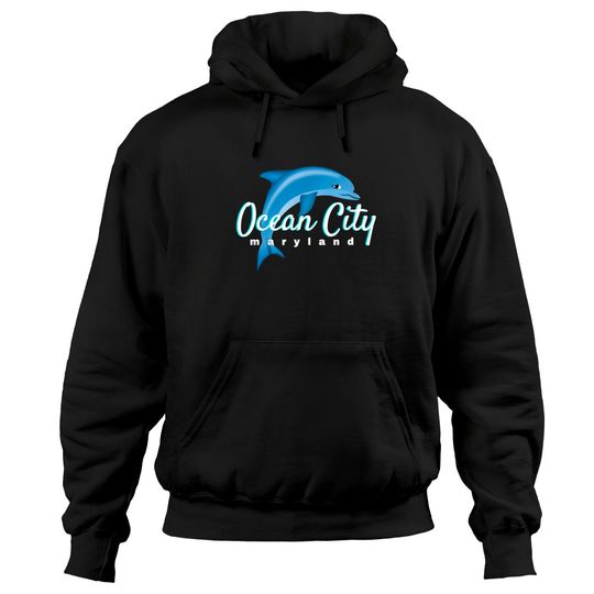 Ocean City Maryland Hoodies, Ocean City MD Dolphin Hoodies