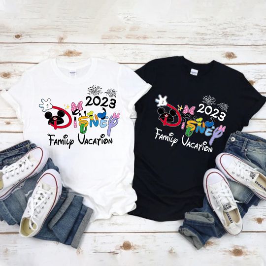 Discover Disney 2023 Family Vacation T Shirt