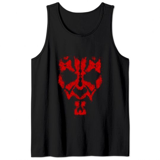 Darth Maul Grunge Tank Tops