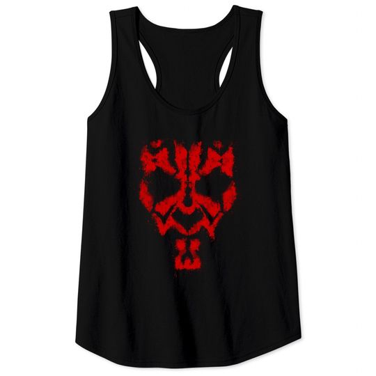 Darth Maul Grunge Tank Tops