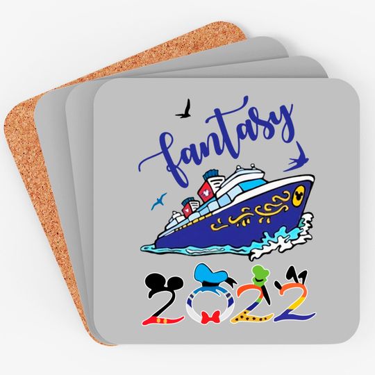 Disney Fantasy Cruise family Coasters 2022, Cruise Coasters, Disney cruise family Coasters, Cruise family Coasters 2022