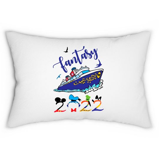 Disney Fantasy Cruise family Lumbar Pillows 2022, Cruise Lumbar Pillows, Disney cruise family Lumbar Pillows, Cruise family Lumbar Pillows 2022