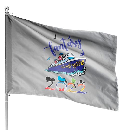 Disney Fantasy Cruise family House Flags 2022, Cruise House Flags, Disney cruise family House Flags, Cruise family House Flags 2022