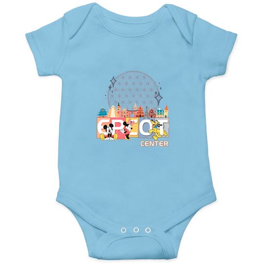 Vintage Epcot Onesies, Disney Epcot Onesies, Epcot Center Onesies
