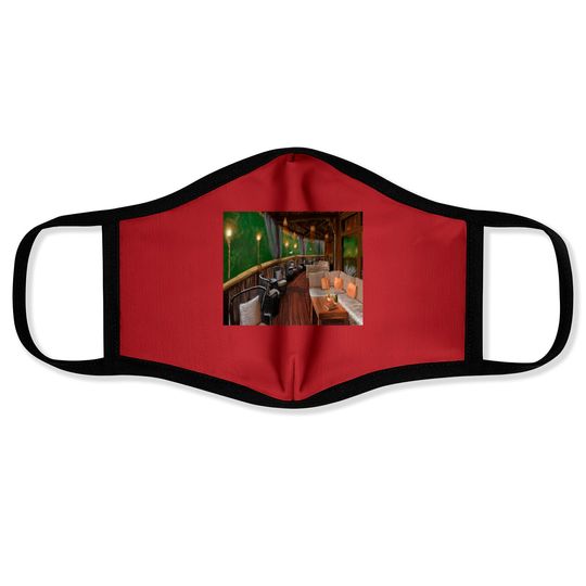 Tiki Lounge Balcony - Disneys Animal Kingdom - Face Masks