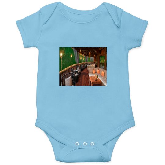 Tiki Lounge Balcony - Disneys Animal Kingdom - Onesies