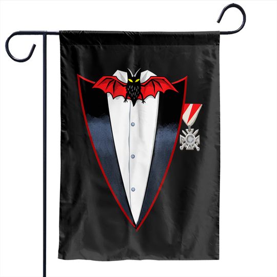 Realistic Dracula Tuxedo - Instant Costume Garden Flags