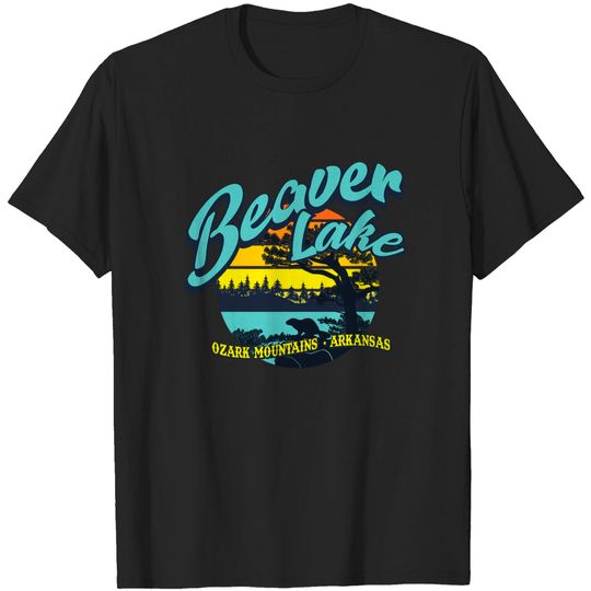 Discover Beaver Lake Ozark Mountains Arkansas - Beaver Lake - T-Shirt