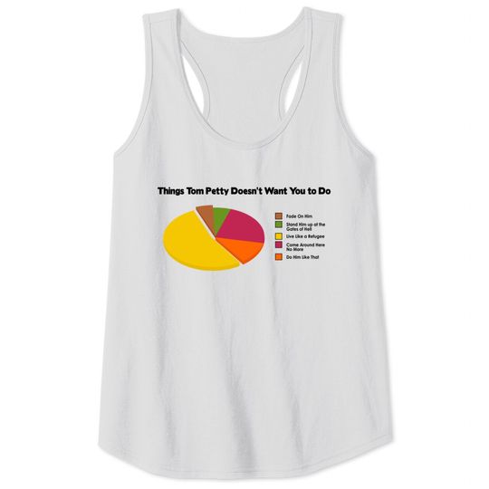 Things Tom Petty doesn’t want you to do - Tom Petty - Tank Tops