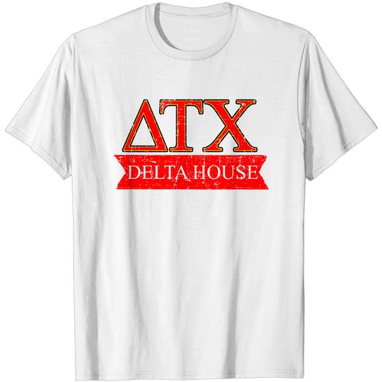 Delta Tau Chi - Delta House, distressed - Animal House - T-Shirt