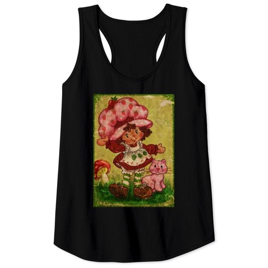 Strawberry Shortcake - Vintage - Strawberry Shortcake - Tank Tops