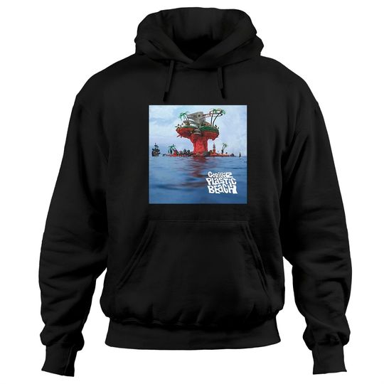Discover Gorillaz Unisex Hoodies: Plastic Beach