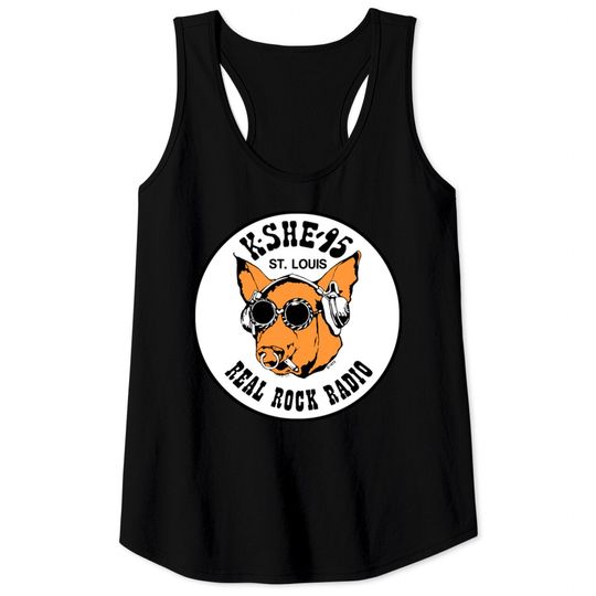 KSHE 95 real rock radio station St. Louis area Tank Tops