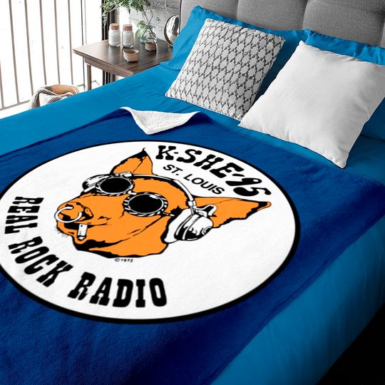 KSHE 95 real rock radio station St. Louis area Baby Blankets