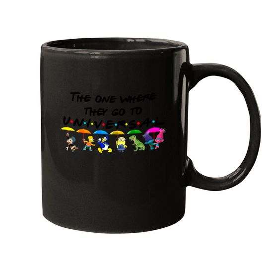 The one where they go to Universal Mugs, Disney trip Disney adventure Mugs Mugs