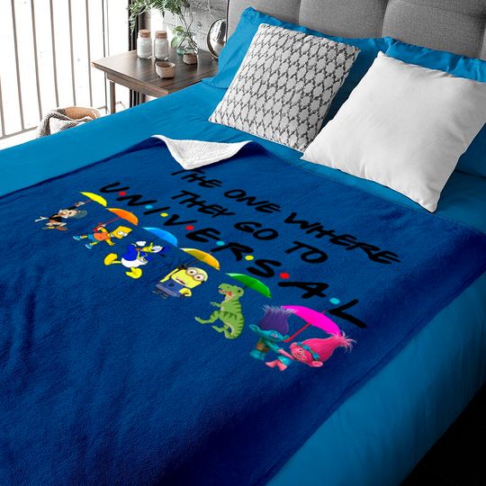 The one where they go to Universal Baby Blankets, Disney trip Disney adventure Baby Blankets Baby Blankets