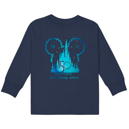 50th Anniversary  Disney Trip Kids Long Sleeve Kids Long Sleeve T-Kids Long Sleeve T-Shirts