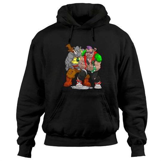 Rocksteady and Bebop TMNT - Ninja Turtles - Hoodies