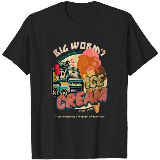 Big Worm Ice Cream - Big Worm Ice Cream - T-Shirt