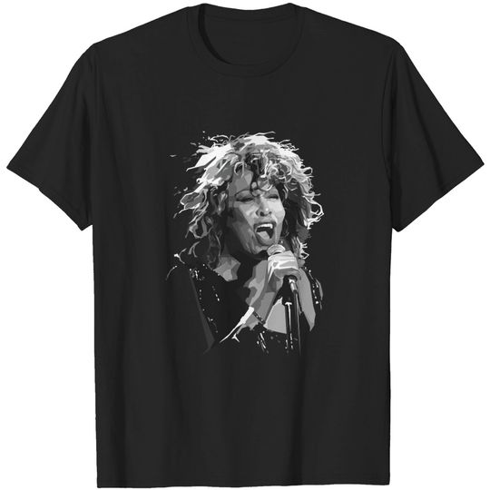 Turner B/W - Tina Turner - T-Shirt