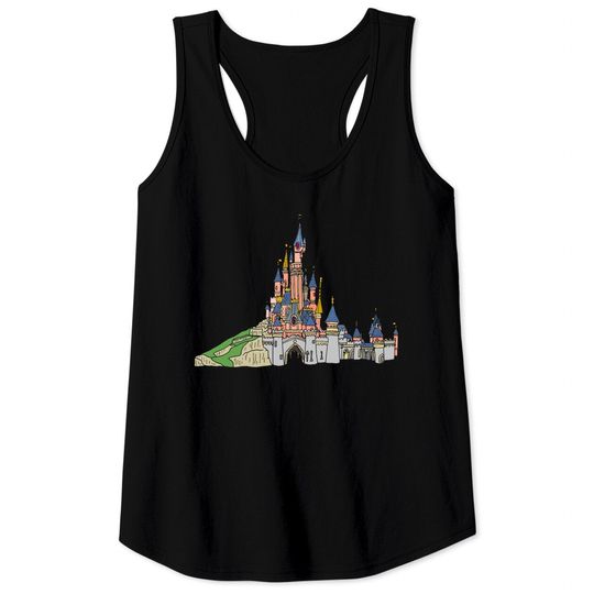 Sleeping Beauty's Castle - Disneyland Paris - Tank Tops