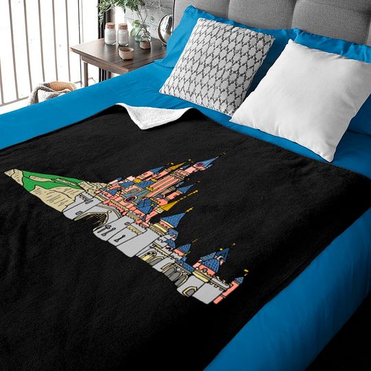 Sleeping Beauty's Castle - Disneyland Paris - Baby Blankets