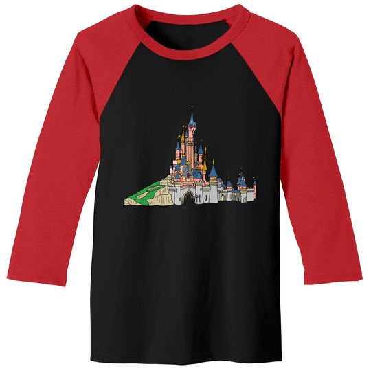 Sleeping Beauty's Castle - Disneyland Paris - Baseball Tees