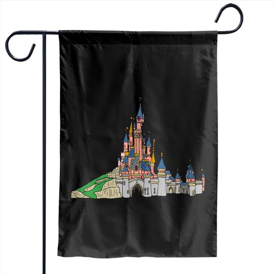 Sleeping Beauty's Castle - Disneyland Paris - Garden Flags