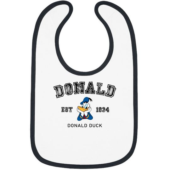 Donald Duck Bibs, Donald Duck Disney Bibs