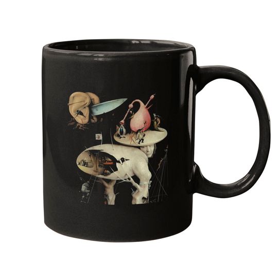 Tree Man, Surreal, Hieronymus Bosch, The Garden of Earthly Delights - Surreal - Mugs